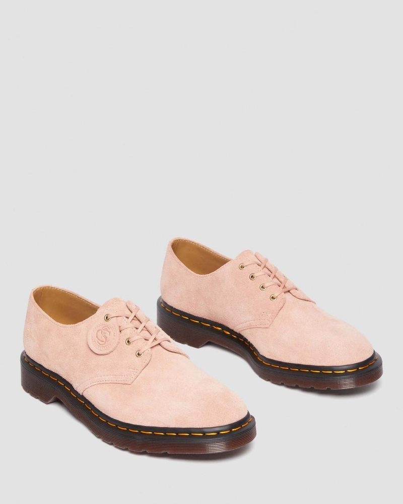 Zapatos Dr Martens Smiths Gamuza Vestido Shoes (Desert Oasis Gamuza) Beige | KS34-N5SA