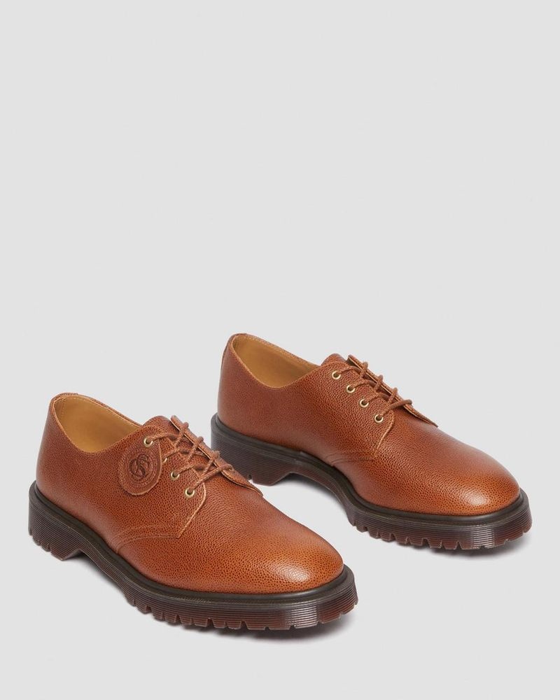 Zapatos Dr Martens Smiths Westminster Cuero Vestido Shoes (Westminster) Whiskey | RY98-A0ZJ