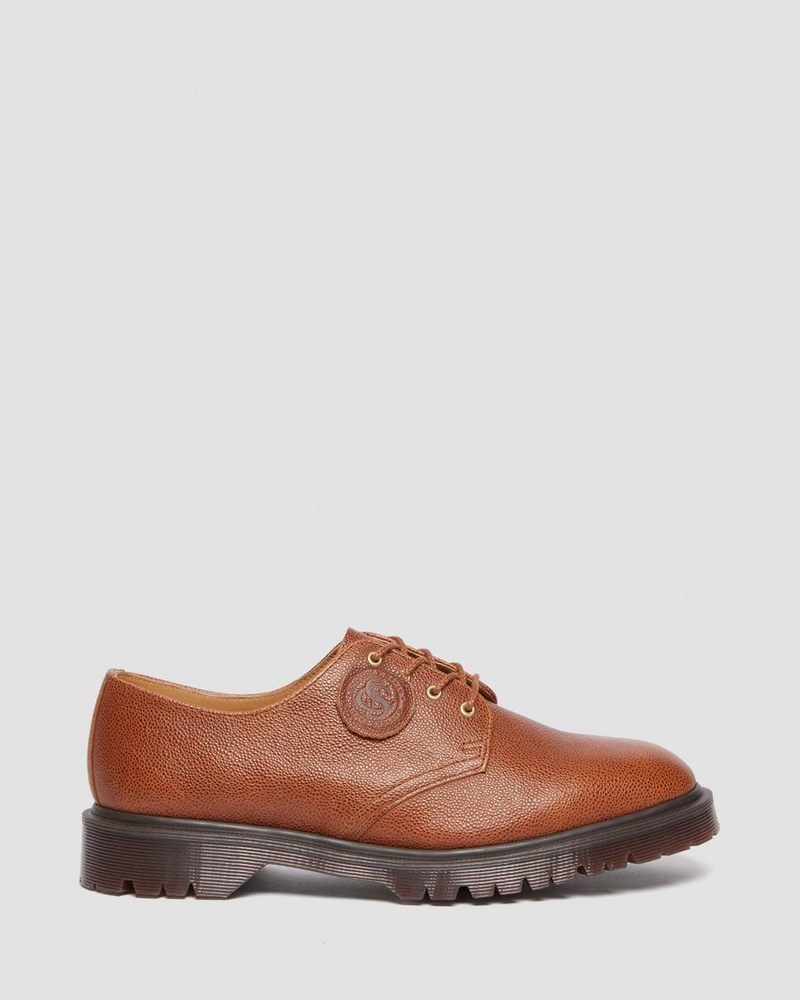 Zapatos Dr Martens Smiths Westminster Cuero Vestido Shoes (Westminster) Whiskey | RY98-A0ZJ