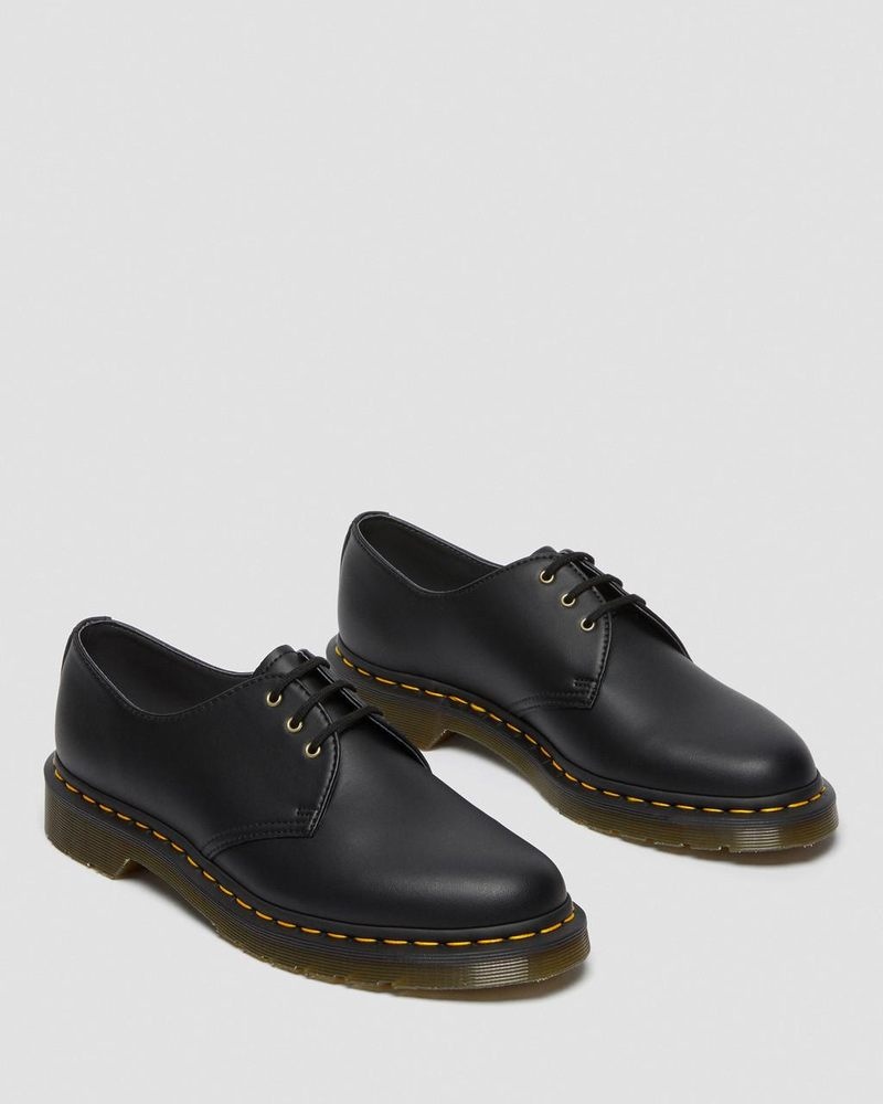 Zapatos Dr Martens Vegan 1461 Felix Oxford Shoes (Felix Rub Off) Negras | TU20-Y5FJ