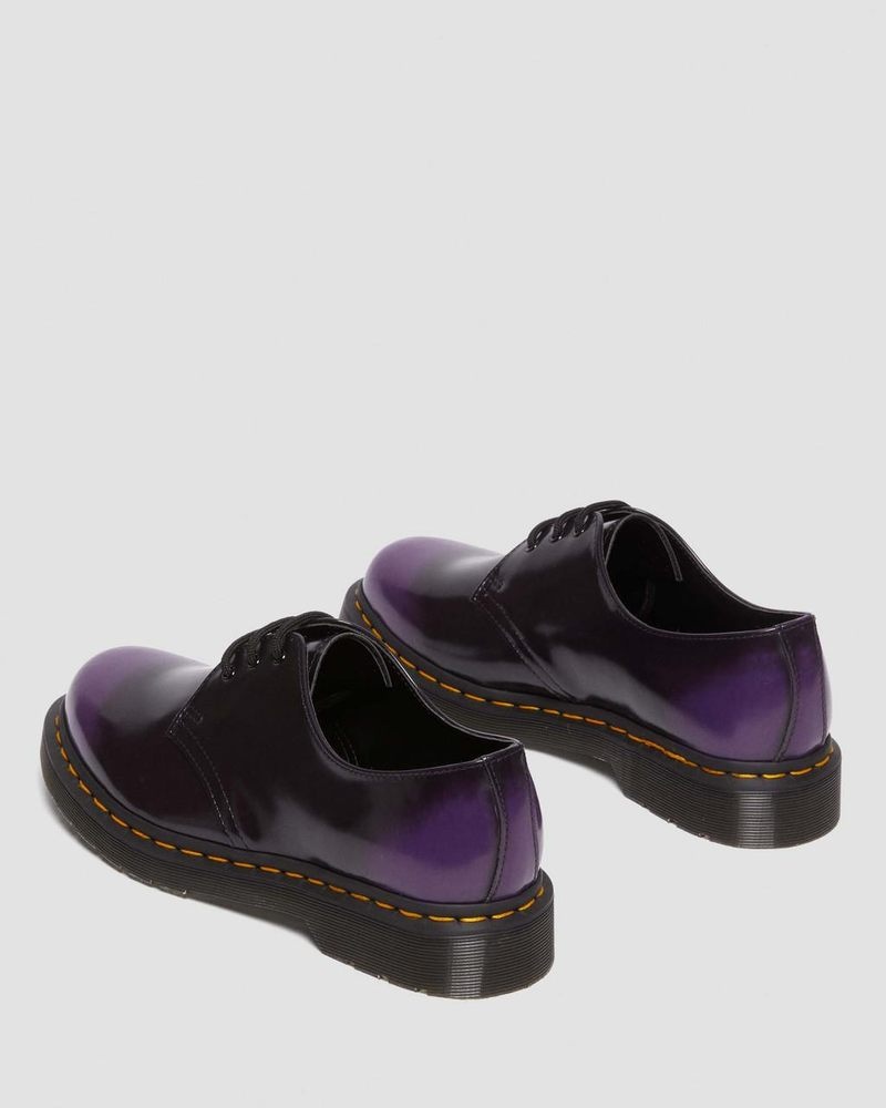 Zapatos Dr Martens Vegan 1461 Oxford Shoes (Oxford Rub Off) Moradas | KL00-U4YH